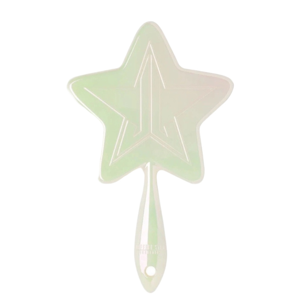 JEFFREE STAR White Iridescent Star Hand Mirror